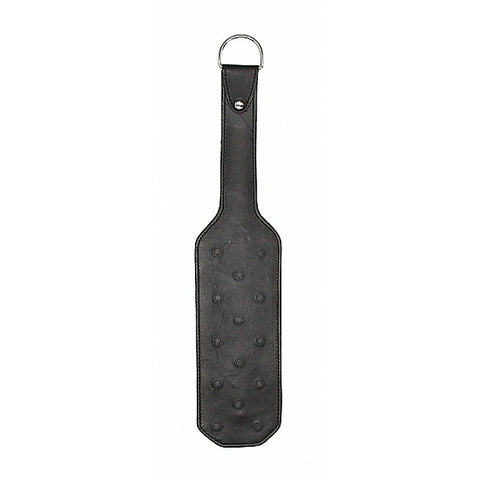 Pain Leather Vampire Bondage Paddle by Shots Toys - Paddles And Slappers