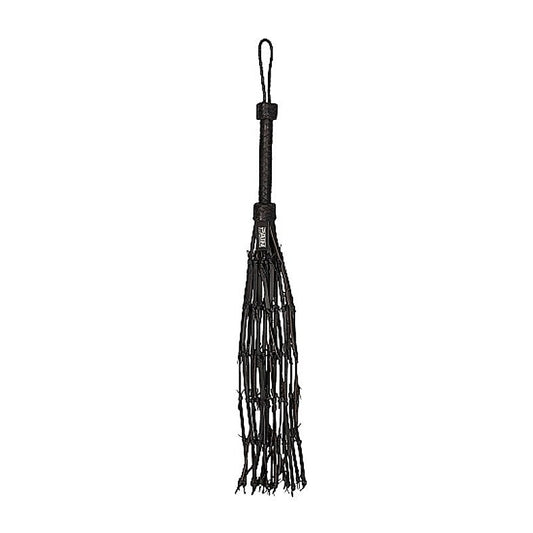 Pain Saddle Leather with Barbed Wire Flogger