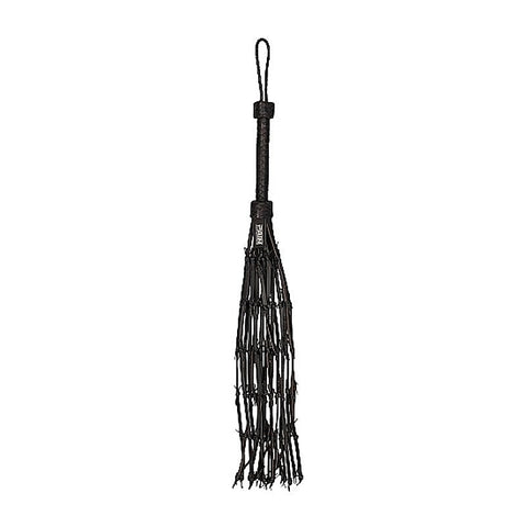 Pain Saddle Leather with Barbed Wire Flogger