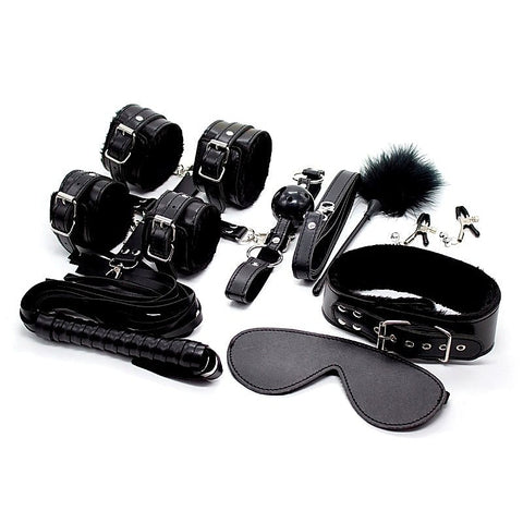 Elegance 11 Piece Bondage Kit by BDStyle - Bondage Kits