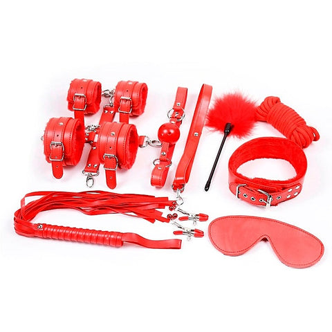 Elegance 11 Piece Bondage Kit by BDStyle - Bondage Kits