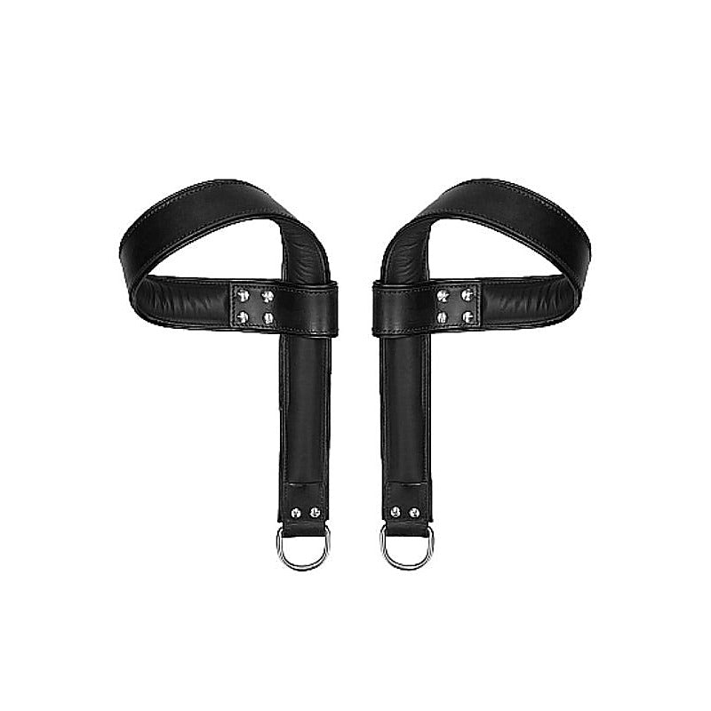 Pain Saddle Leather Suspension Hands and Feet Cuffs - Cuffs and Restraints