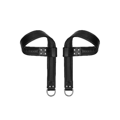 Pain Saddle Leather Suspension Hands and Feet Cuffs - Cuffs and Restraints