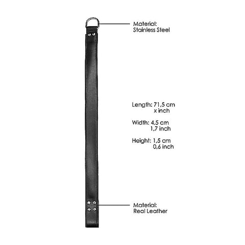 Pain Saddle Leather Suspension Hands and Feet Cuffs - Cuffs and Restraints