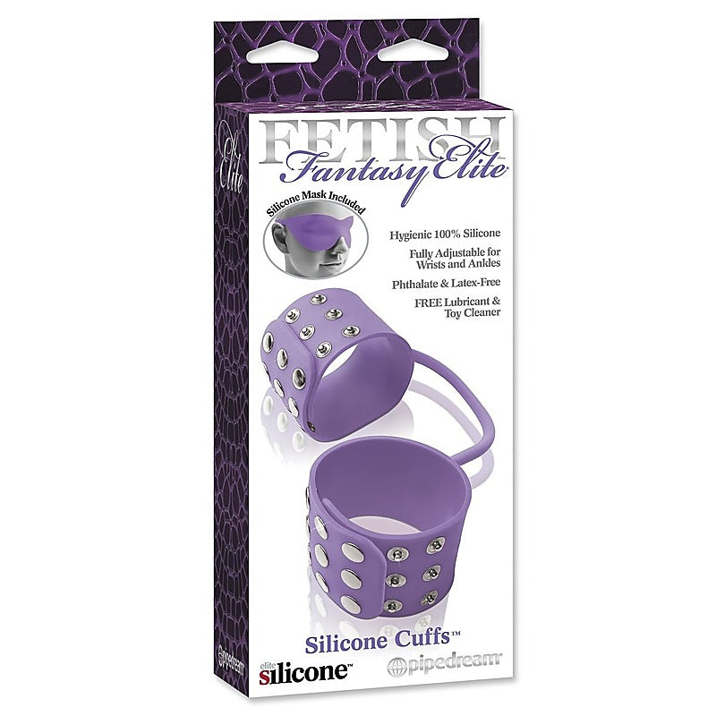 Fetish Fantasy Elite Bondage Play Silicone Cuffs - Novelty Vibrators
