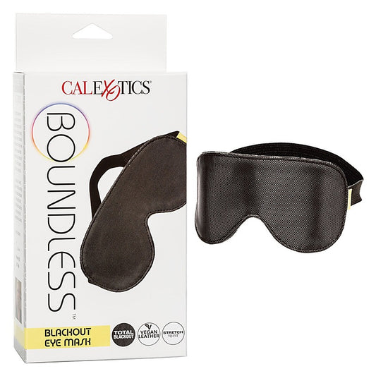 CalExotics Boundless Fetish Play Blackout Eye Mask - Masks And Blindfolds