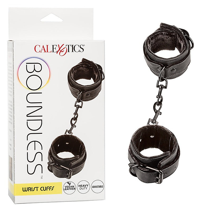 Boundless Fetish Play Wrist Cuffs by California Exotics - Cuffs and Restraints