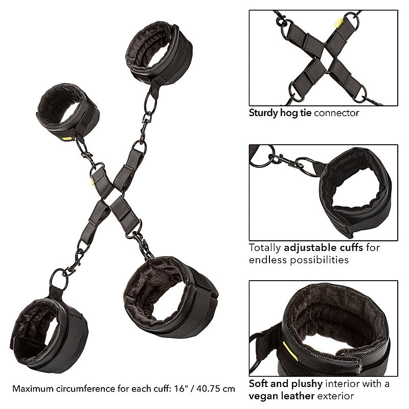 California Exotics Boundless Bondage Hog Tie - Cuffs and Restraints