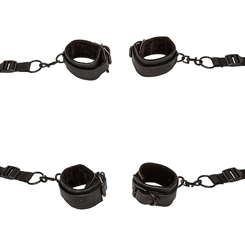 CalExotics Boundless Bondage Play Bed Restraint - Cuffs and Restraints