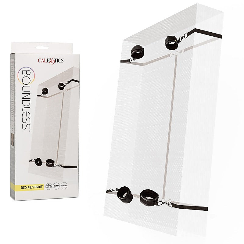 CalExotics Boundless Bondage Play Bed Restraint - Cuffs and Restraints