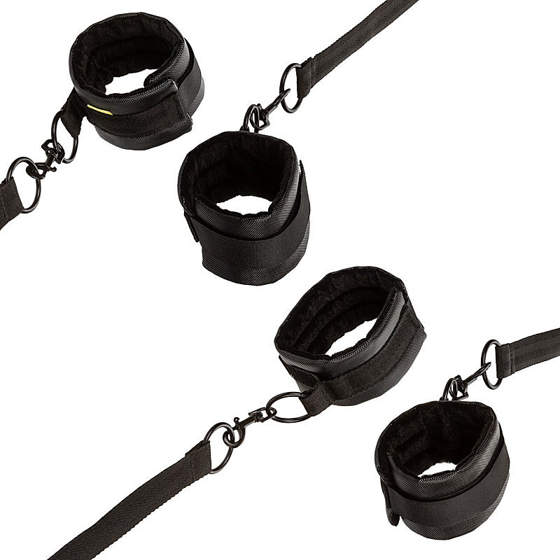 CalExotics Boundless Bondage Play Bed Restraint - Cuffs and Restraints