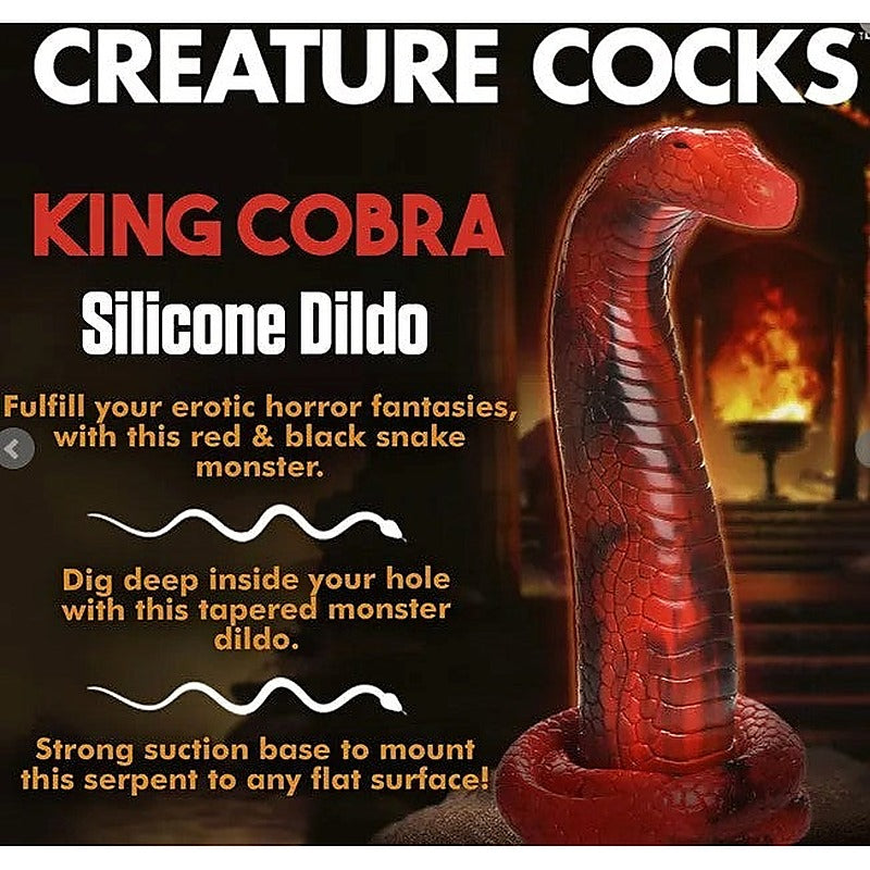 King Cobra Silicone Dildo by XR Brands - Non-Realistic Dildos
