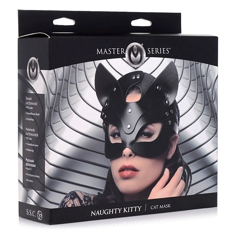 Premium Naughty Kitty Cat Mask by XR Brands - Masks And Blindfolds