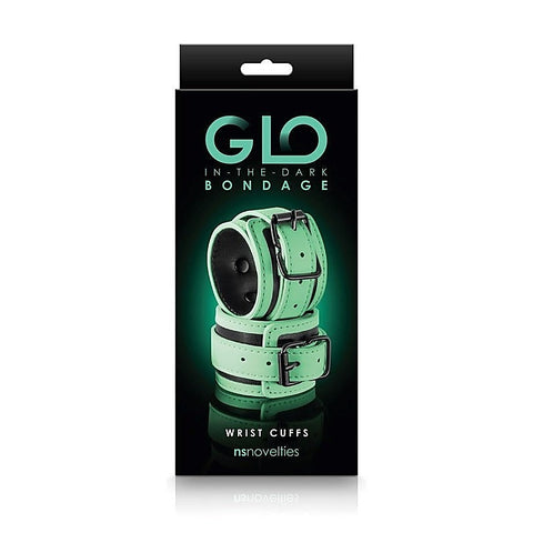 Premium GLO Bondage Wrist Cuffs by NS Novelties - Cuffs and Restraints