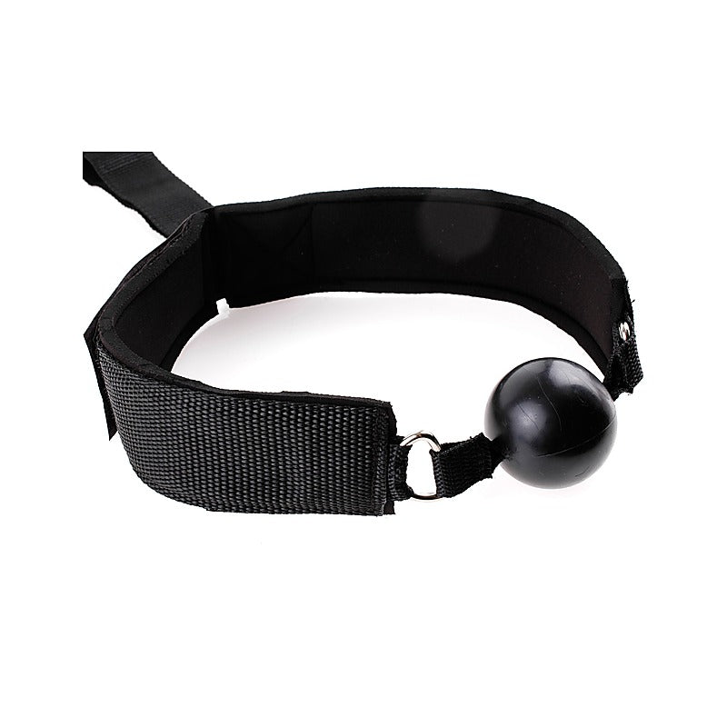 Fetish Fantasy Bondage Gag and Wrist Restraint - Bondage Gags and Bits