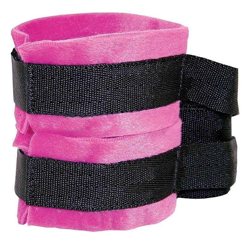 Kinky Pinky Cuffs with Tethers by Sportsheets - Cuffs and Restraints