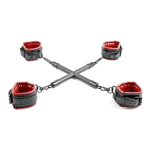 Deluxe Bondage Restraint Kit with Detachable Cuffs - Cuffs and Restraints