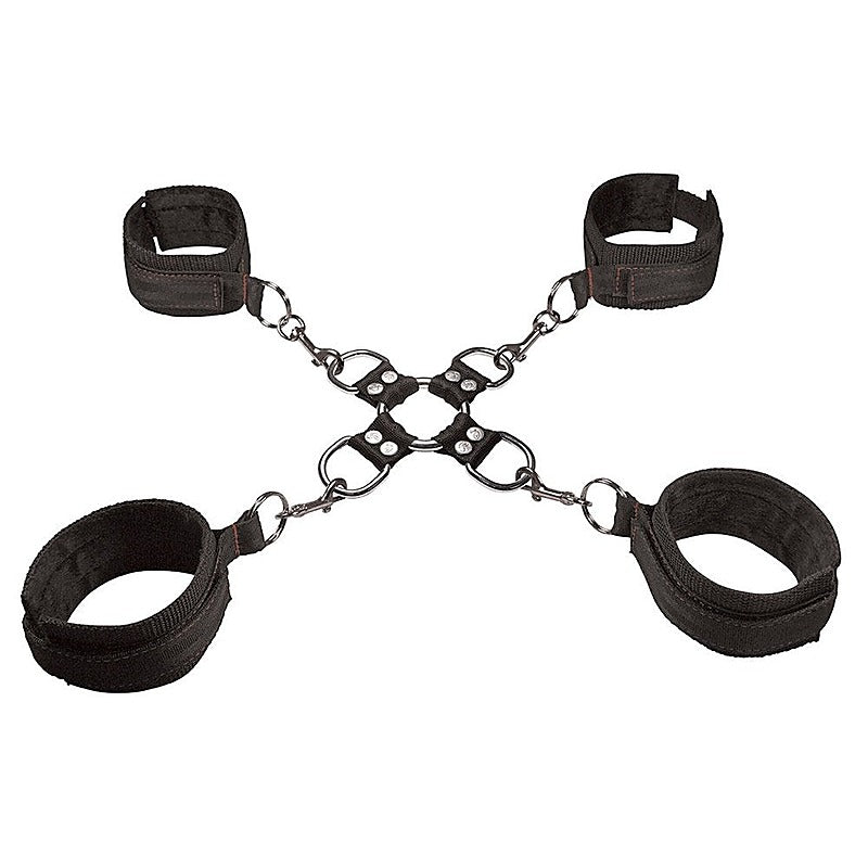 Manbound Hog Tie and Cuffs by Sportsheets - Cuffs and Restraints