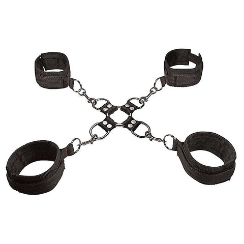 Manbound Hog Tie and Cuffs by Sportsheets - Cuffs and Restraints