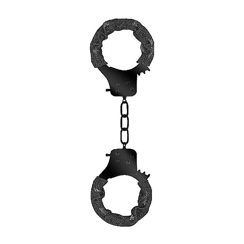 Premium Denim Metal Handcuffs by Shots Toys - Cuffs and Restraints
