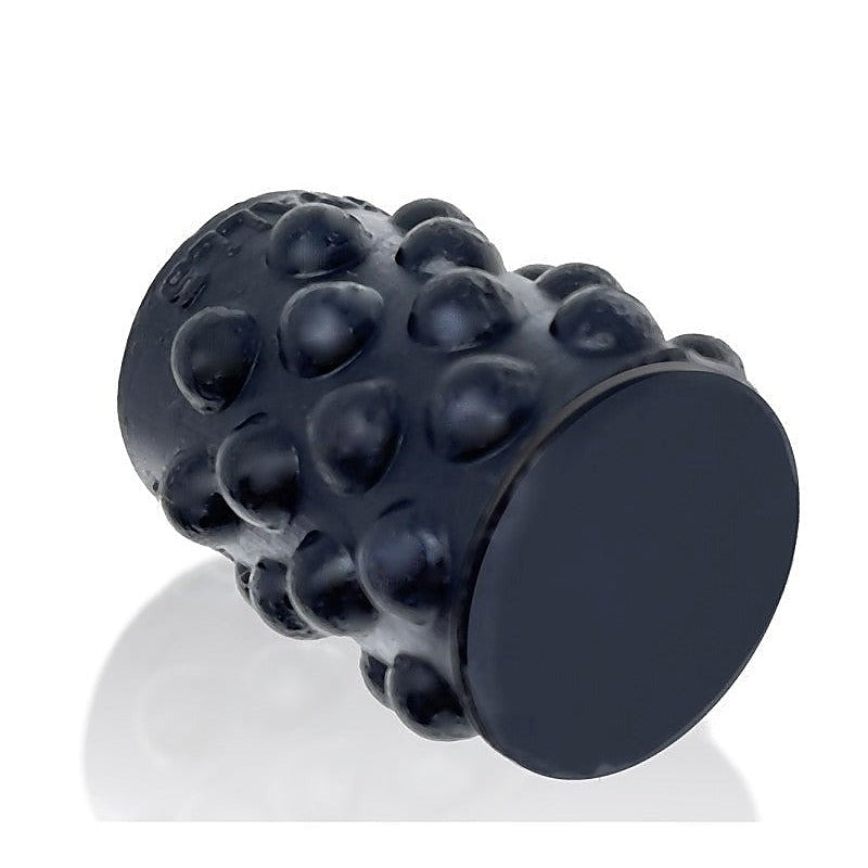 Bubbles Black Silicone Cock Ring by Oxballs - Cock Rings