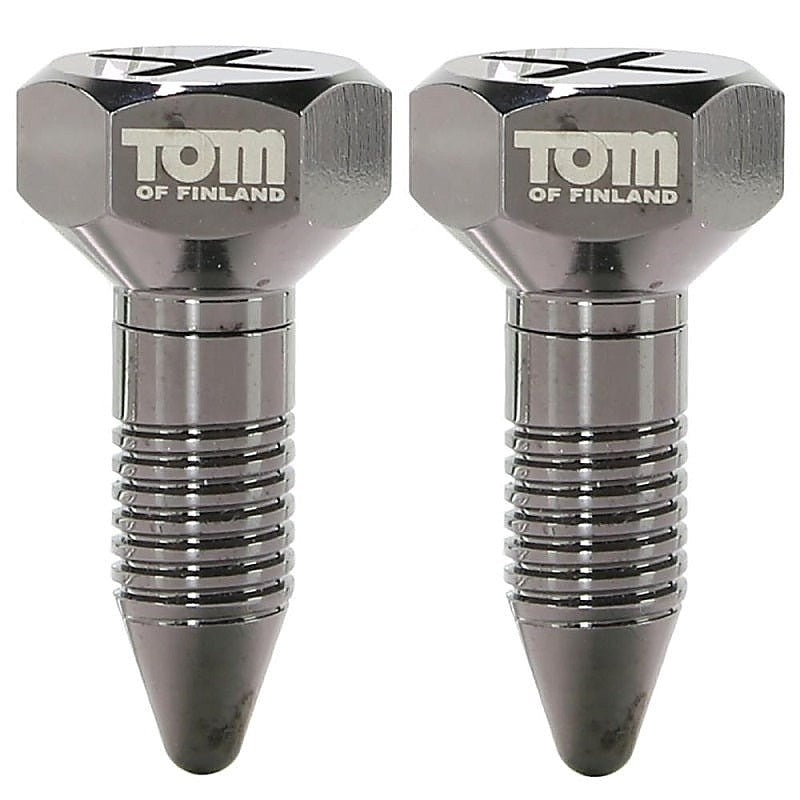 Screw U II Magnetic Nipple Clamps by Tom of Finland - Nipple and Clit Clamps