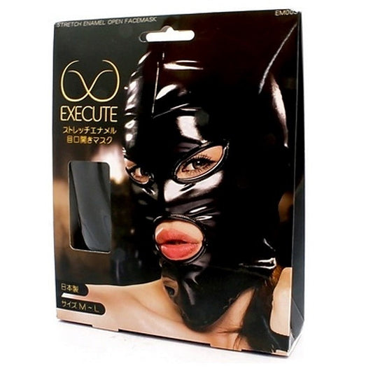 Execute Stretch PVC Face Mask - Masks And Blindfolds