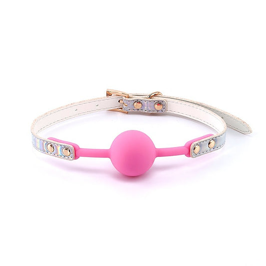 Cosmo Bondage Ball Gag Rainbow - Bondage Gags and Bits