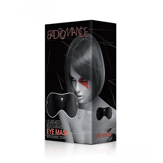 Bad Romance Leather Eye Mask by Shots Toys - Masks And Blindfolds