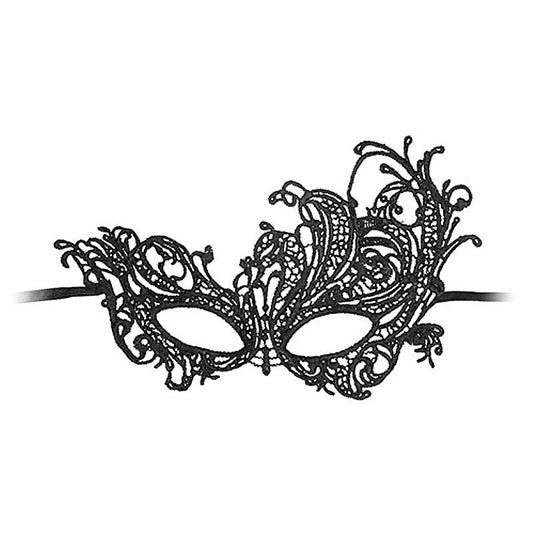 Ouch Black and White Lace Eye Mask Royal