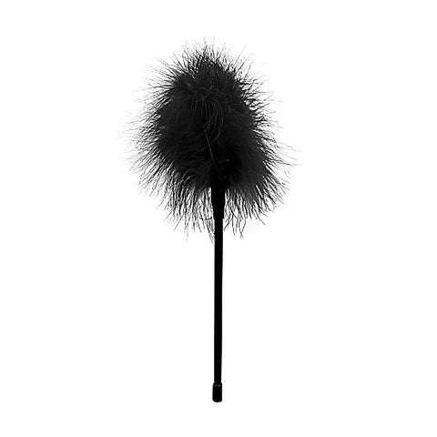 Ouch Black and White Feather Tickler