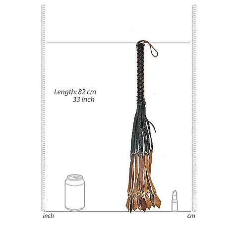 Pain Medieval Stylish Whip by Shots Toys - Whips And Crops