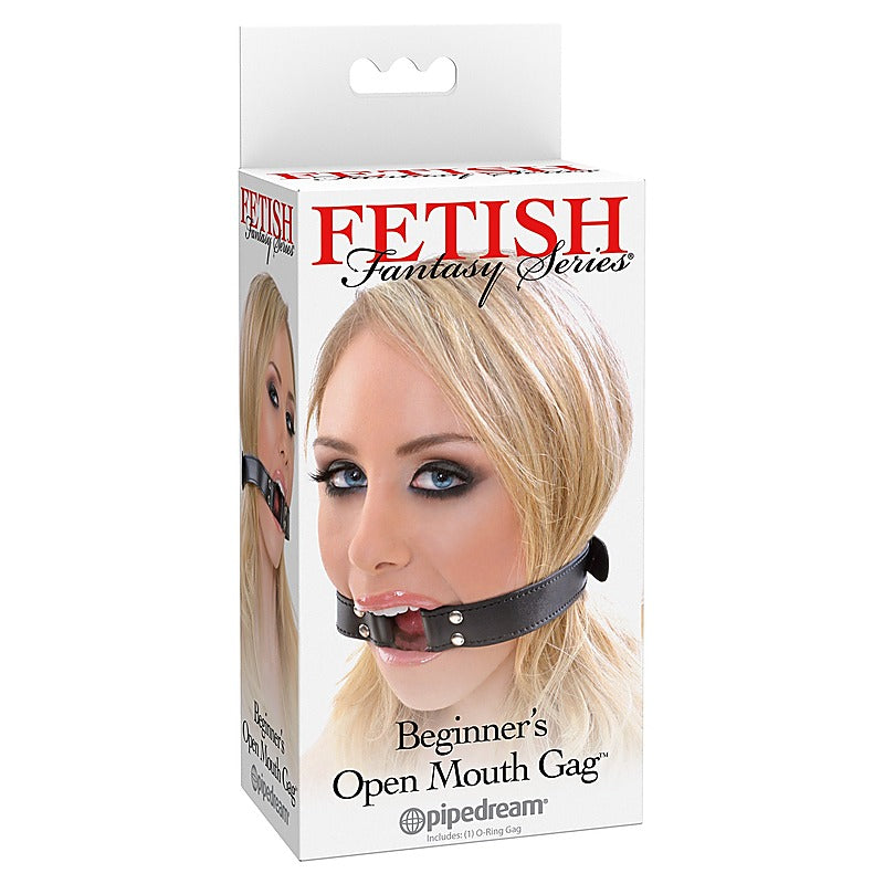 Premium Fetish Fantasy Beginners Open Mouth Gag - Bondage Gags and Bits