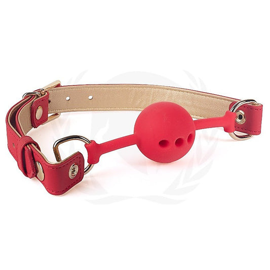 Vegan Fetish Breathable Ball Gag - Bondage Gags and Bits