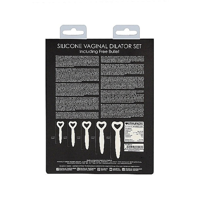 OUCH! Silicone Vaginal Dilator Set by Shots Toys - Dental and Clinical