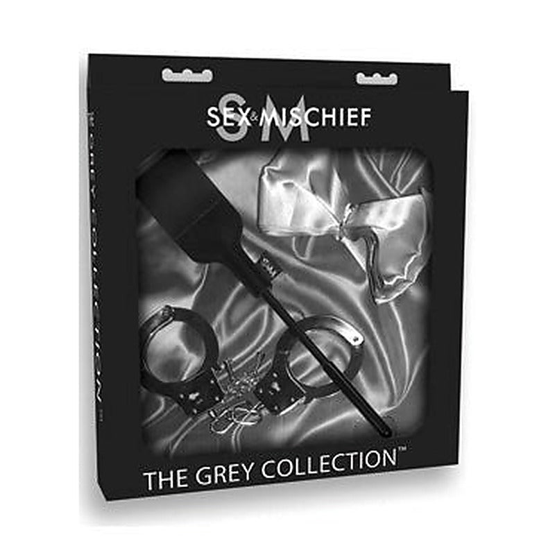 Sex & Mischief The Grey Collection Bondage Escape Kit - Bondage Kits