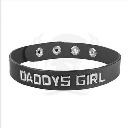 Wordband Collar - DADDYS GIRL