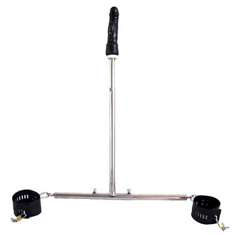 Ankle Spreader Bar With Dildo by BDStyle - Spreaders and Hangers