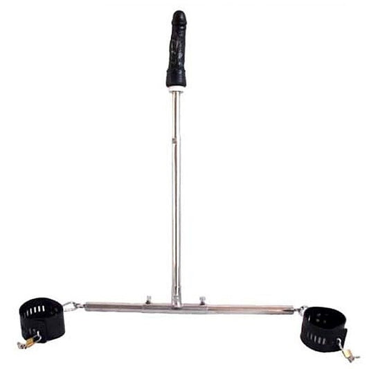 Ankle Spreader Bar With Dildo - Spreaders and Hangers