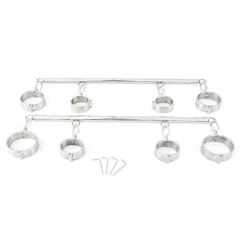 Unisex Heavy Duty Stainless Steel Wrist-Ankle Spreader - Spreaders and Hangers