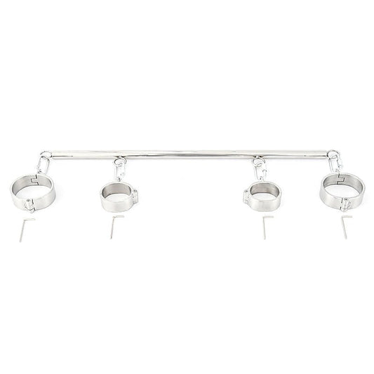 Unisex Heavy Duty Stainless Steel Wrist-Ankle Spreader