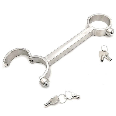 Press Key Steel Wrist Spreader by BDStyle - Spreaders and Hangers