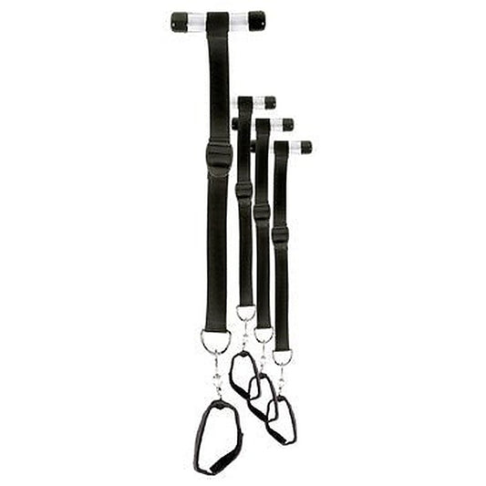 Sportsheets Deluxe Door Jam Bondage Cuffs - Beginner-Friendly Set