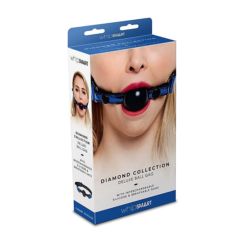 WhipSmart Diamond Ball Gag by Xgen Products - Bondage Gags and Bits