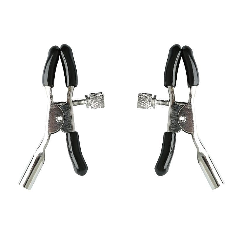S&M Nipple Clips by Sportsheets - Nipple and Clit Clamps