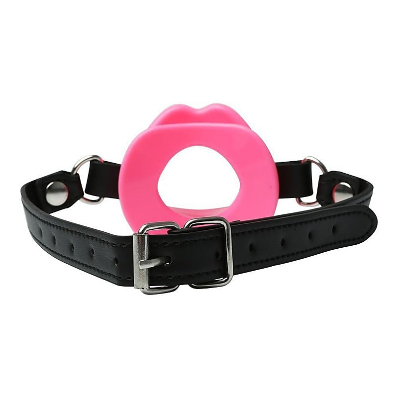 S&M Silicone Lips Mouth Gag by Sportsheets - Bondage Gags and Bits