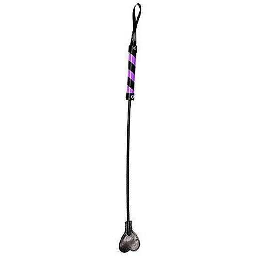 Striped PVC Bondage Crop