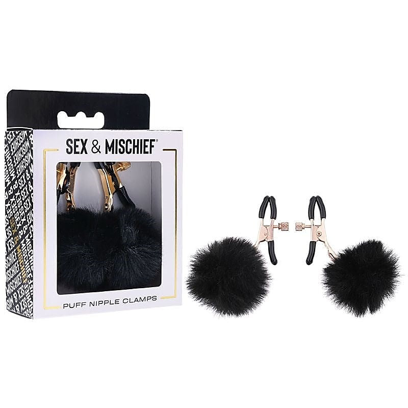 Premium Soft Puff Nipple Clamps by Sportsheets - Nipple and Clit Clamps