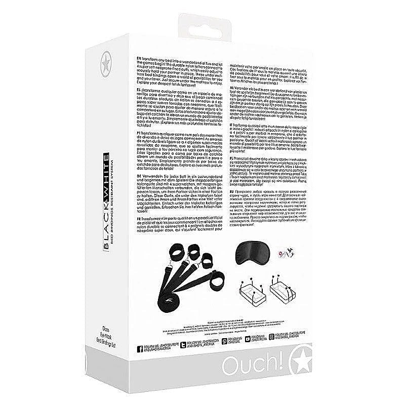 OUCH! Bed Bindings Restraint System - Cuffs and Restraints