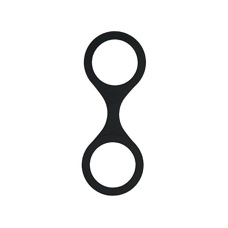 WhipSmart Silicone Handcuffs with Satin Blindfold - Cuffs and Restraints